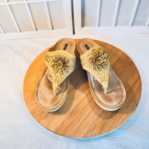 Good Choice Allie Sandals with Wedge Heel Sz 7.5